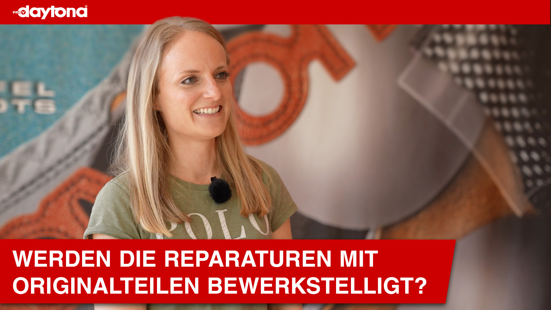 Werden die Reparaturen mit Originalteilen bewerkstelligt?